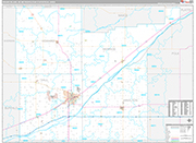 Grand Island Wall Map Premium Style